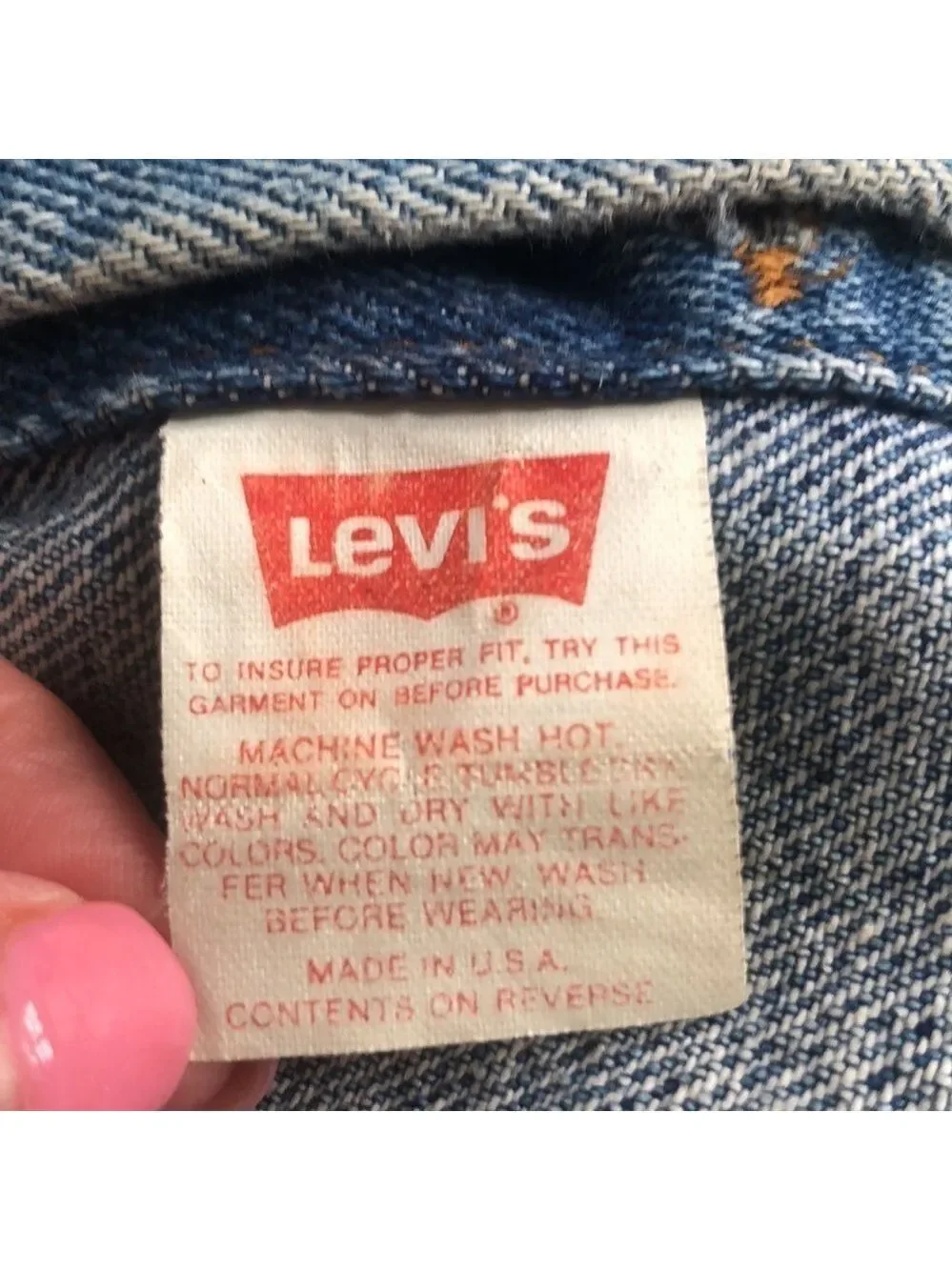 Levis levi vintage